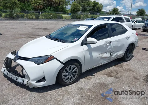 2018 Toyota Corolla Le from USA, damaged, VIN 5YFBURHE6JP799937